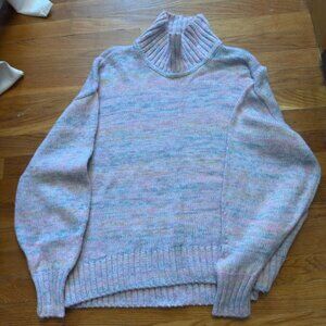GAP Multicolor Turtleneck Sweater